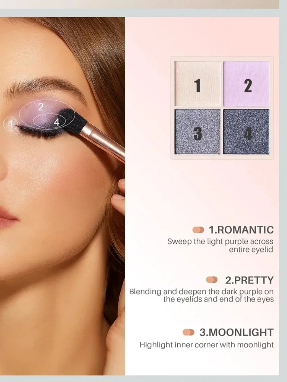 FV  Purple 03 Eyeshadow Quad